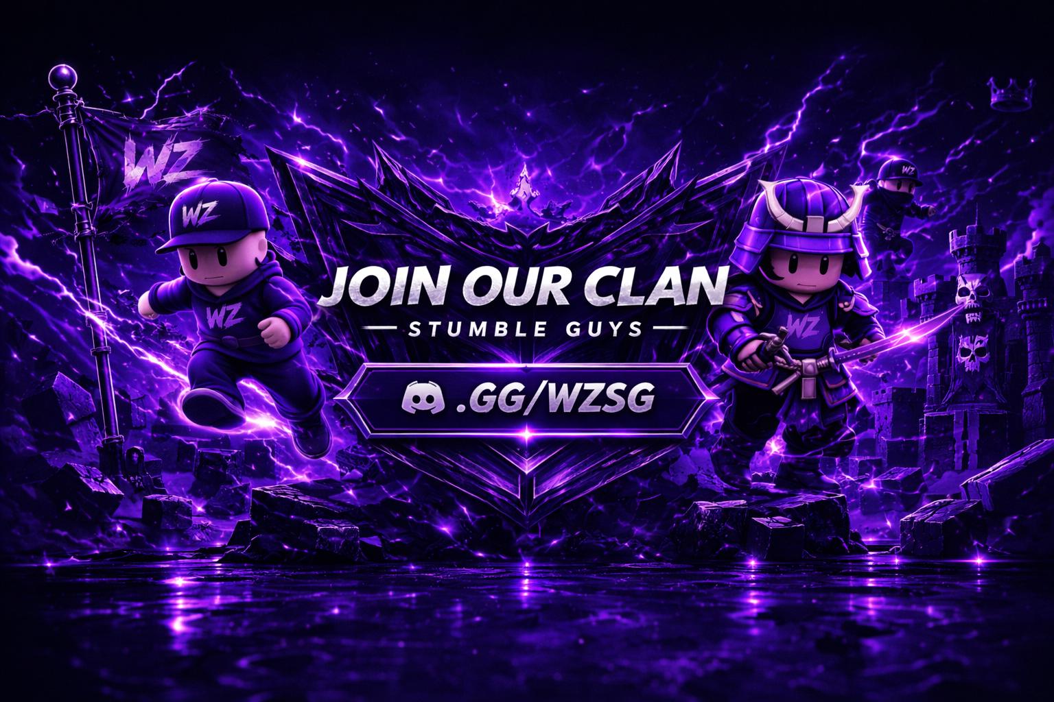 Discovery splash banner for Warden-Z Clan • SG Discord server