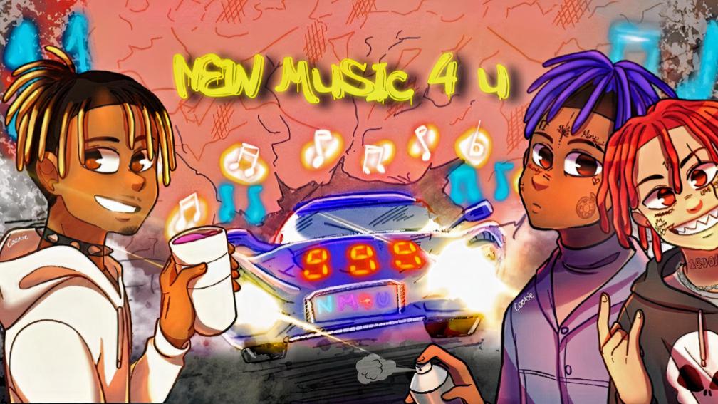 Discovery splash banner for New Music 4 U Discord server