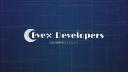 Discovery splash banner for Evex Developers Discord server