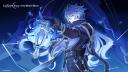 Discovery splash banner for flins　🕯　﹒°୧ tag  ♡  social  ⊹ giveαways  ⊹  guild tags  ⊹  genshin impact Discord server