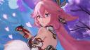 Discovery splash banner for 𐔌՞. .՞𐦯 Blossom Haven 🌸 Discord server