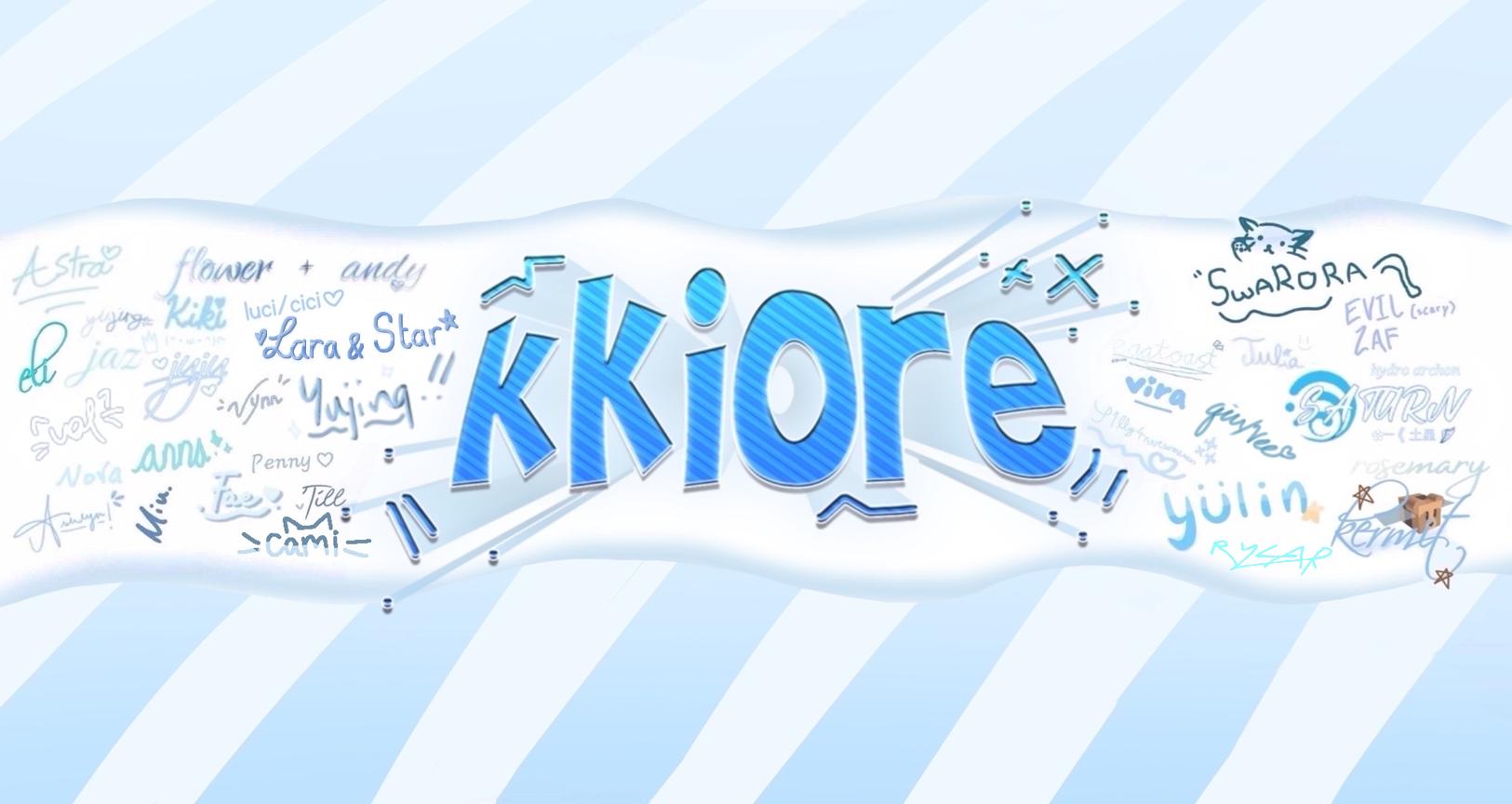 Discovery splash banner for ﹐ kkiore!#kkiorecomeback Discord server