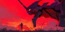 Discovery splash banner for Neon Genesis Evangelion Discord server