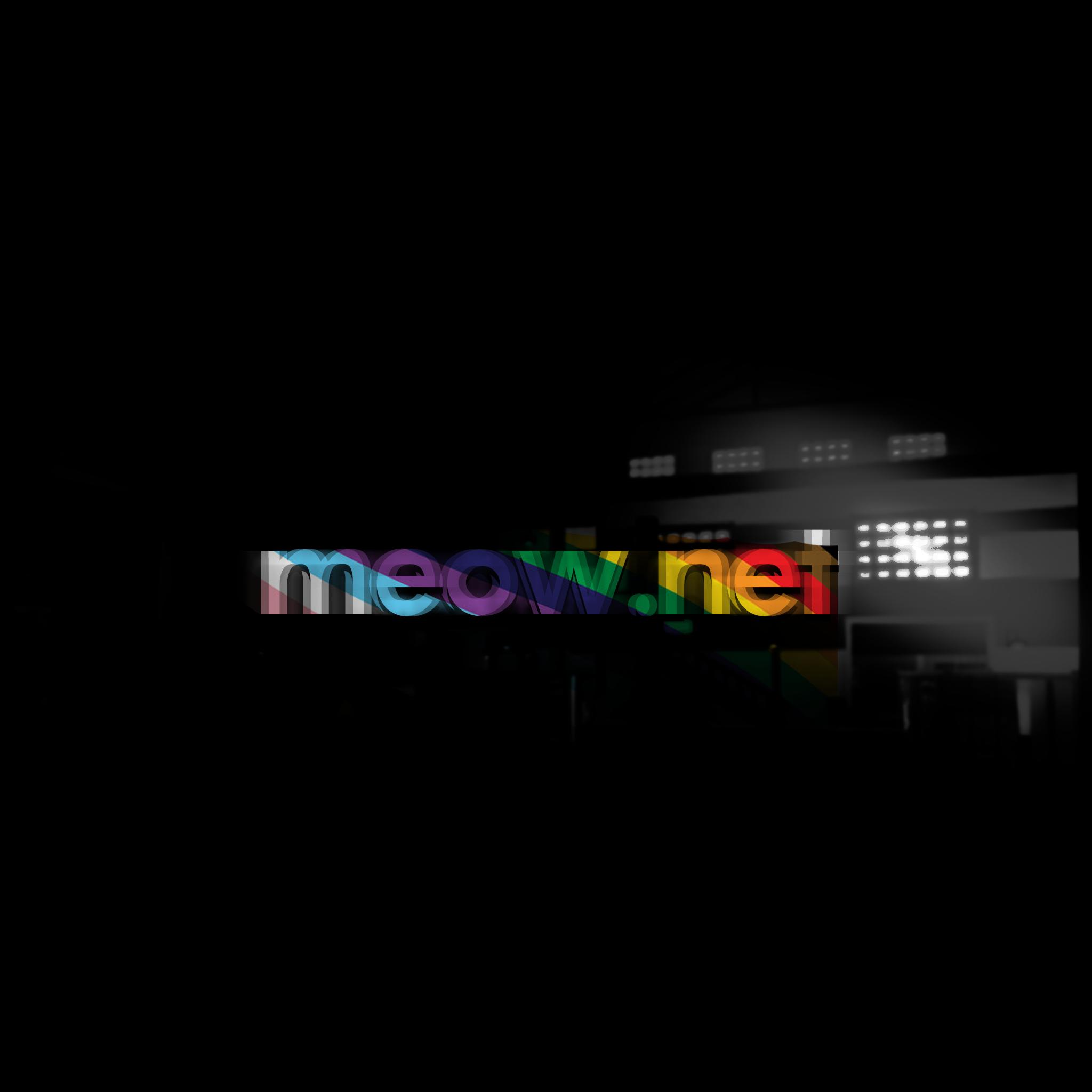 Discovery splash banner for meow.net #2021 #WOKE Discord server