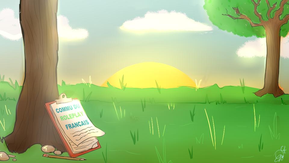 Discovery splash banner for Communauté du RP FR Discord server