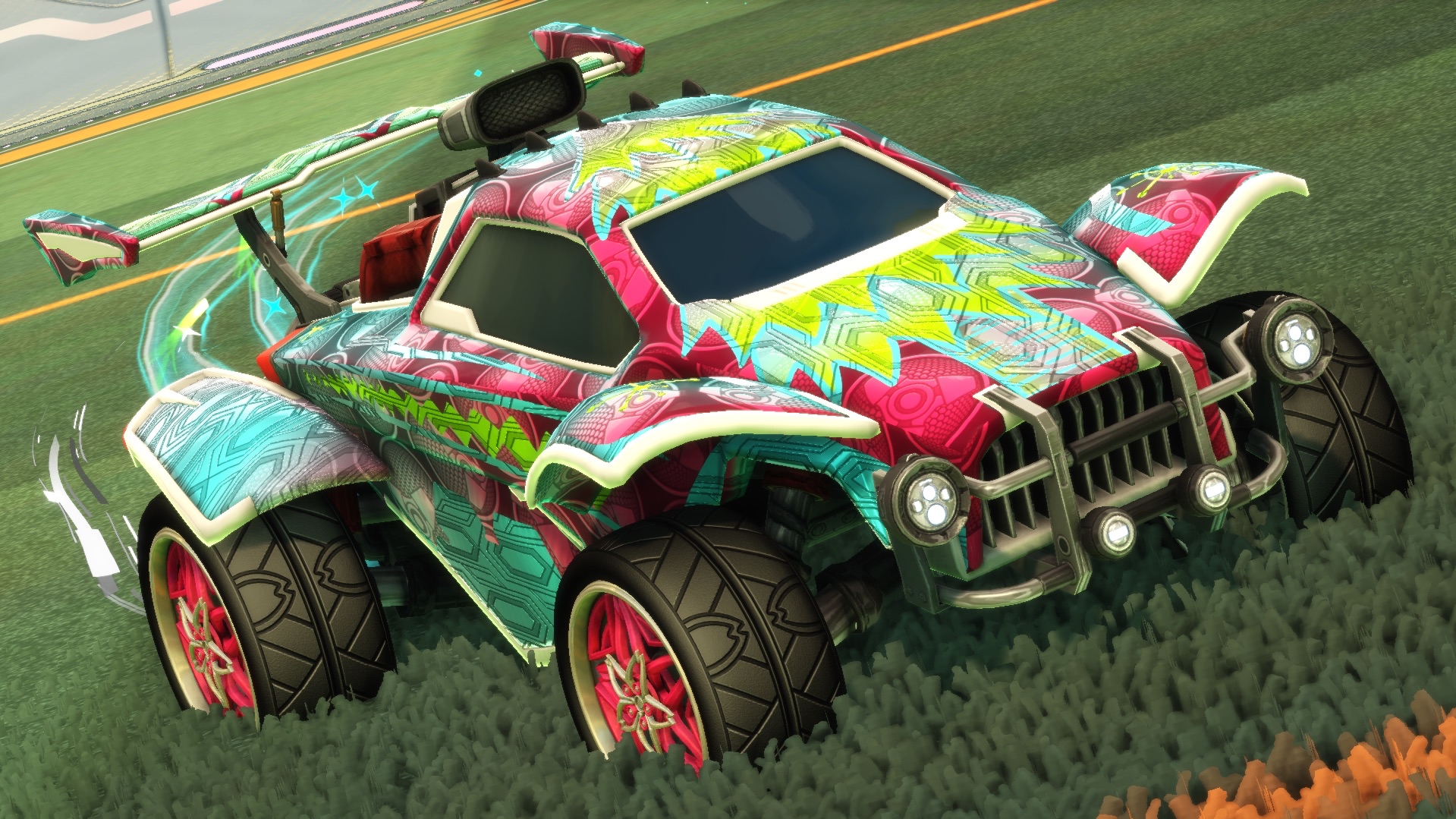 Discovery splash banner for Pimp My Rocket League Ride Discord server