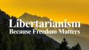 Discovery splash banner for Libertarianism Discord server