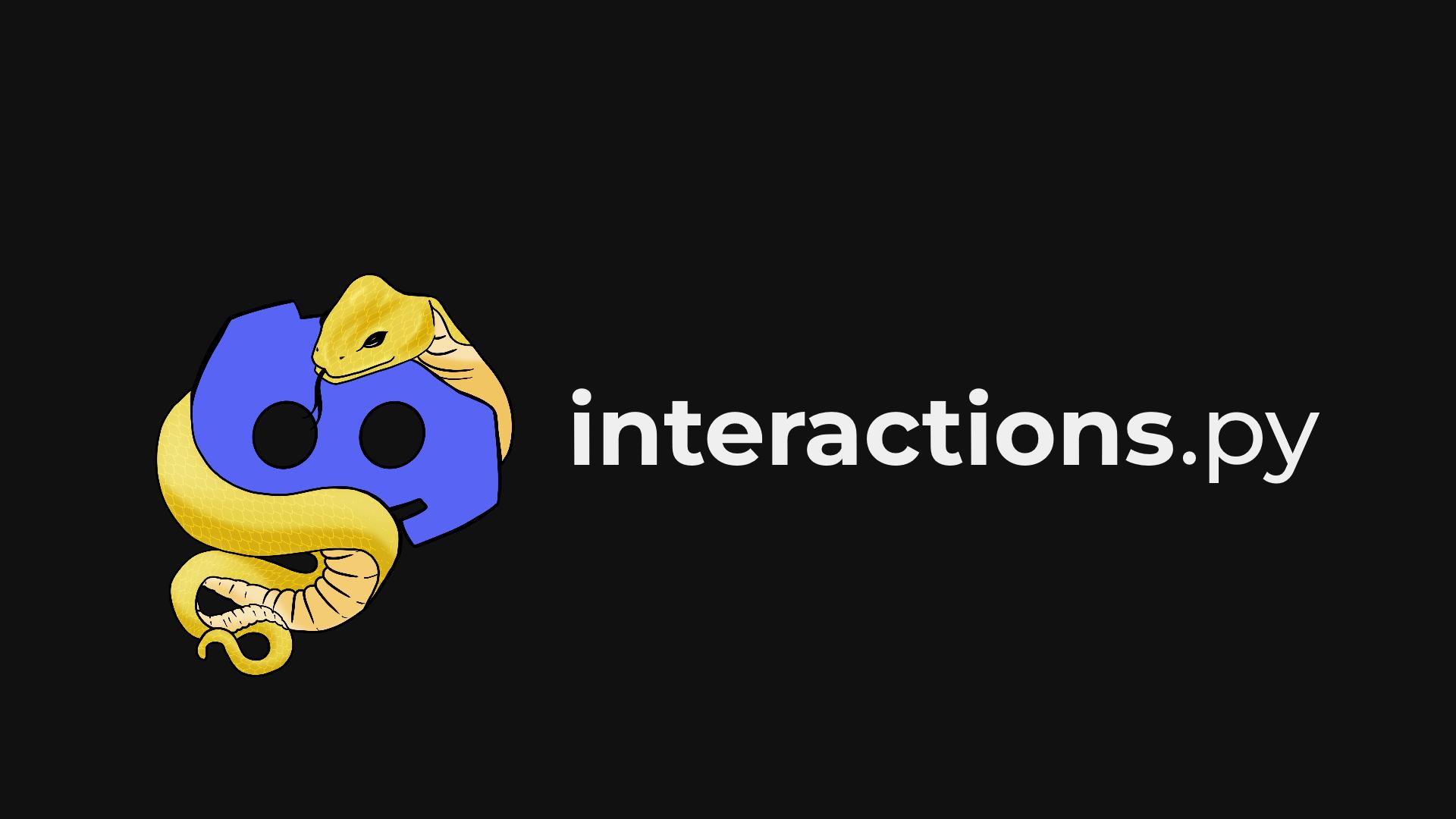 Discovery splash banner for interactions.py Discord server