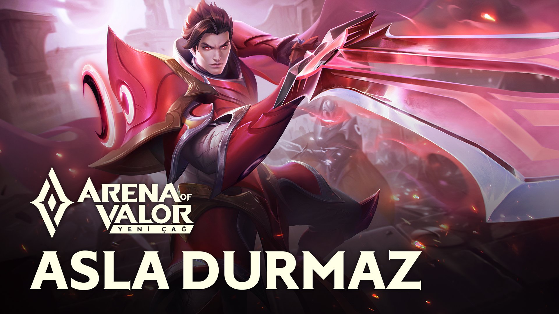 Discovery splash banner for Arena of Valor Türkiye Discord server
