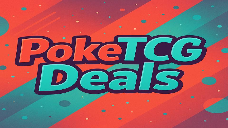 Discovery splash banner for PokeTCG Deals Discord server