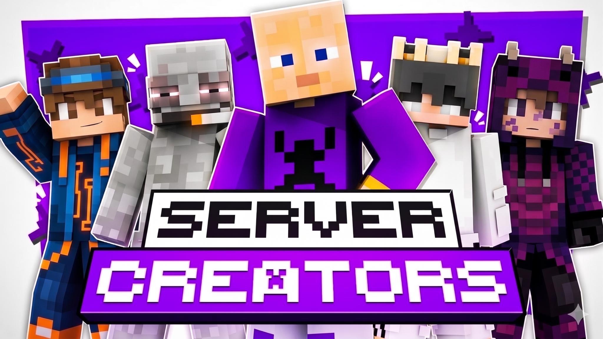 Discovery splash banner for ServerCreators x Stwórz Swój serwer. Discord server